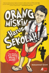 Orang miskin harus sekolah