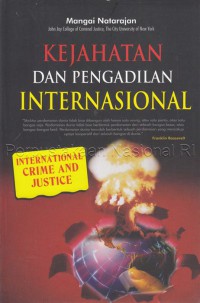 Kejahatan dan pengadilan internasional