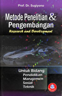 Metode penelitian dan pengembangan (research and development/R&D)