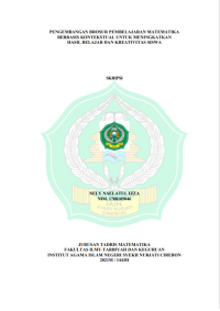 Pengembangan Brosur Pembelajaran Matematika Berbasis Kontekstual Untuk meningkatkan Hasil Belajar dan Kreativitas Siswa