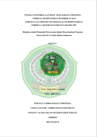 Tingkat Keterbacaan Buku Teks Bahasa  Indonesia Terbitan Kementerian Pendidikan dan Kebudayaan Edisi  Revisi 2018 Kelas XII Berdasarkan Formula Grafik Raygor dan Grafik Fry